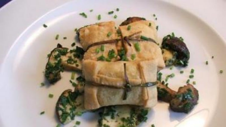 Pacchetti con i porcini trifolati