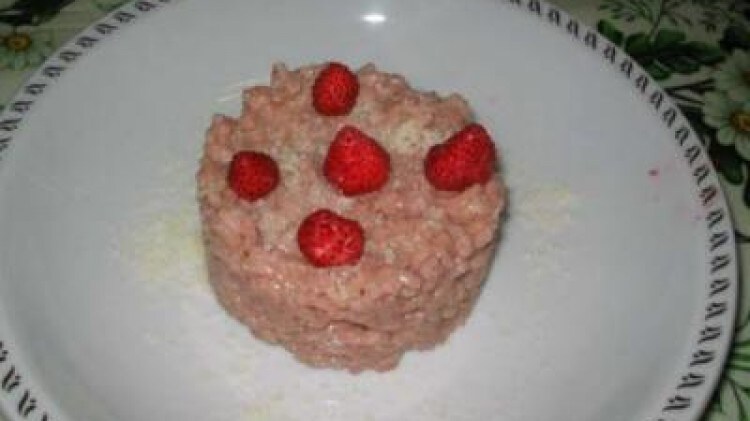Risotto pilaf con le fragoline