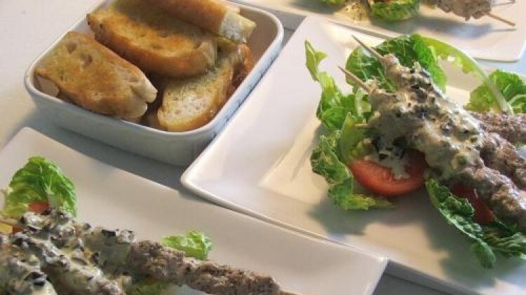 Spiedini con aîioli