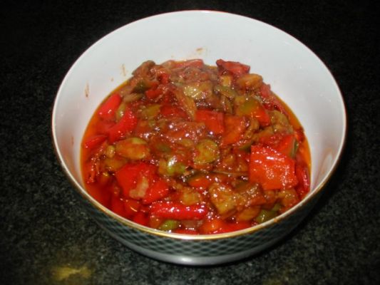 Caponata Di Pomodori Ricetta Tipica Campania Cookaround