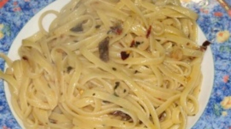 Bavette aglio e olio