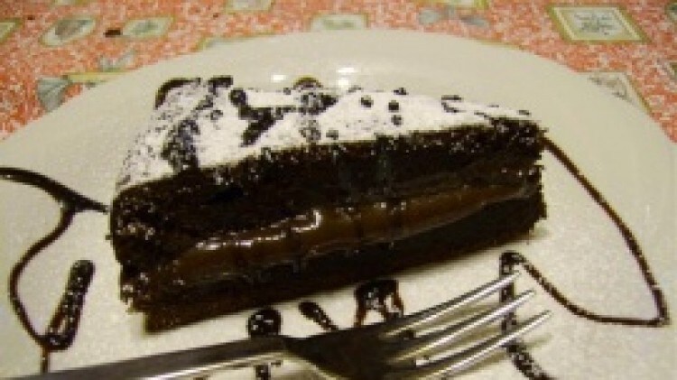 Torta fondente piccante al cacao