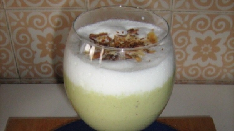 Cappuccino di crema di asparagi