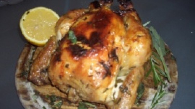 Pollo arrosto agli aromi