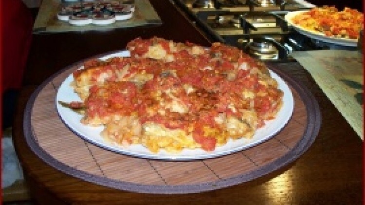 Baccala' gratinato