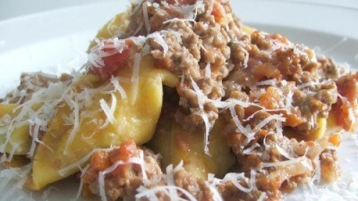Tortelloni al forno fatti in casa