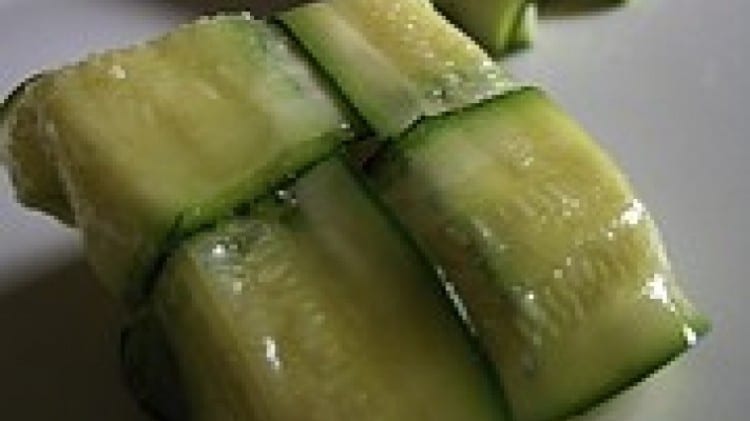 Fagottini di zucchine e caprino