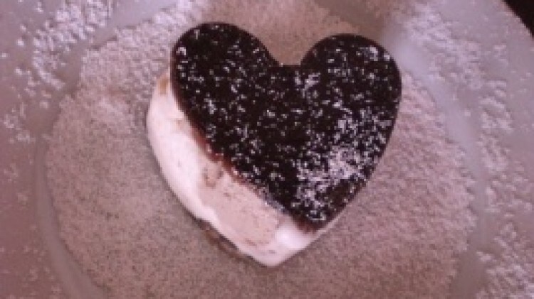 Semifreddo doppio cuore