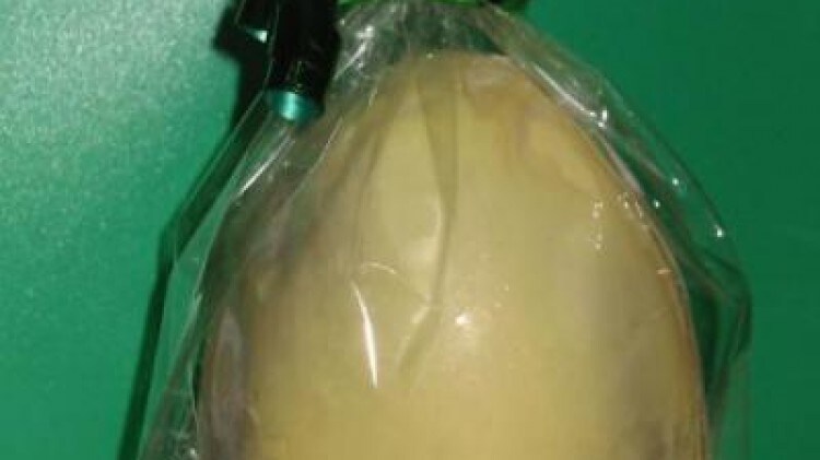 Uovo di pasqua bicolore