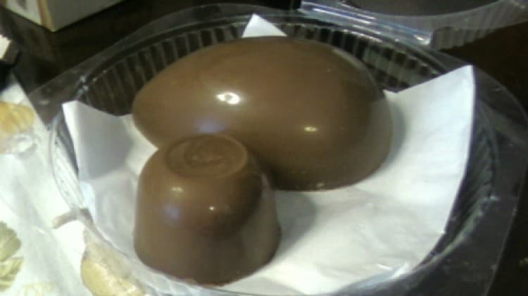 Uova di cioccolato per Pasqua
