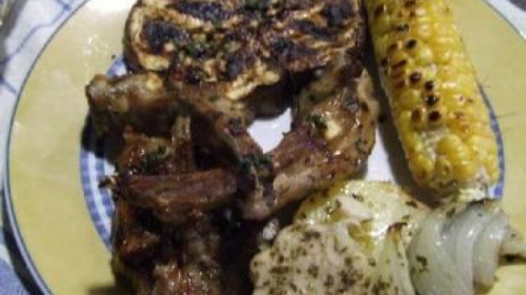 Agnello con verdure al cartoccio