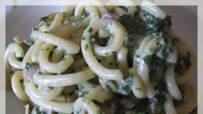 Gramigna robiola e salsiccia