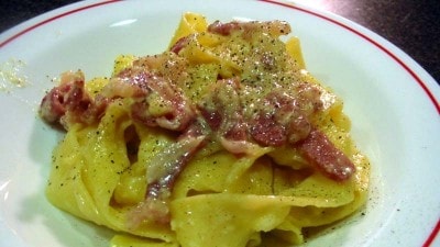 Pappardelle alla Papalina