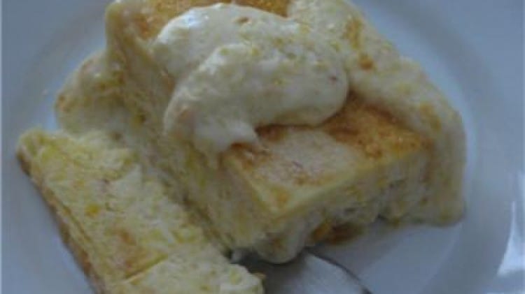 Smifreddo allo yogurt e pesche