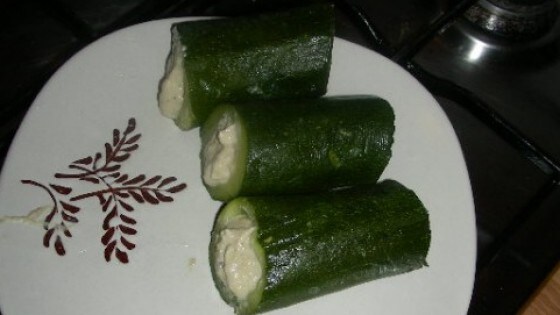 Zucchine ripiene di tonno e robiola