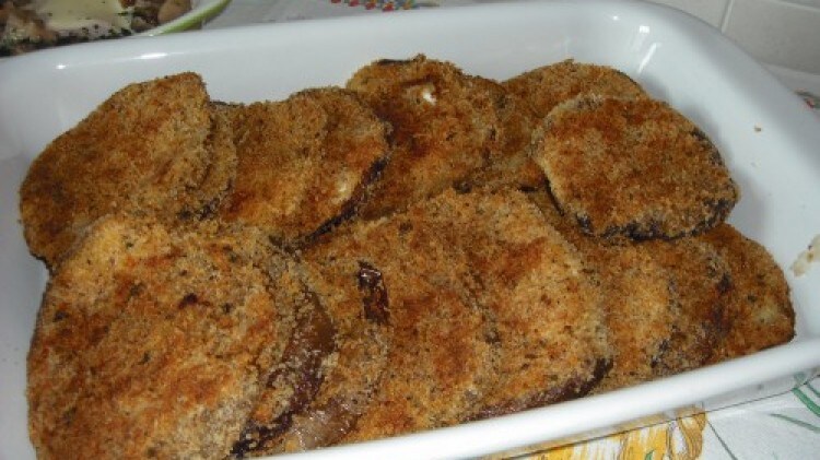 Melanzane panate alla menta