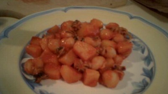 Seppioline in umido con patate