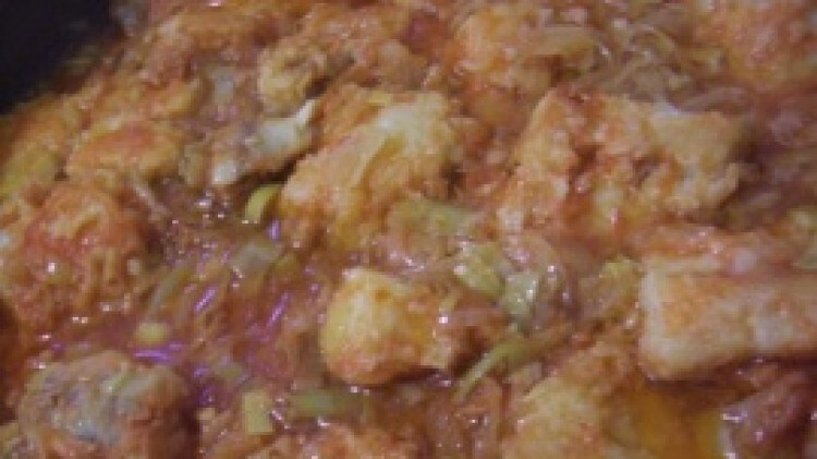 Baccalà ai porri