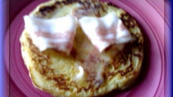 Blinis alle patate con lardo