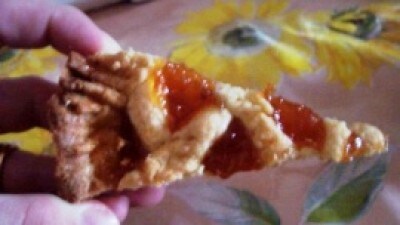 Crostata con marmellata di albicocche