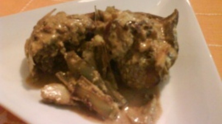 Abbacchio con carciofi
