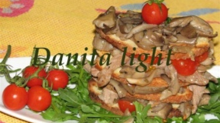 Millefoglie di pane al tacchino