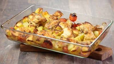 Pollo al forno con patate di chispa_fugaz