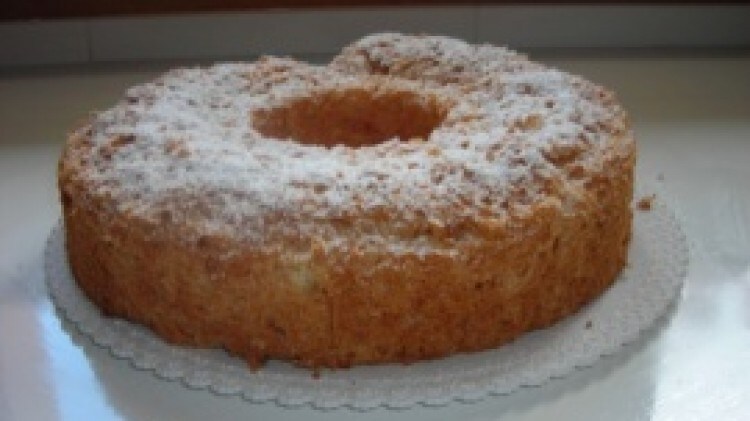 Angel food rivisitata al profumo d'arancia