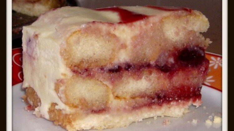 Tiramisù di ciliegie e vaniglia