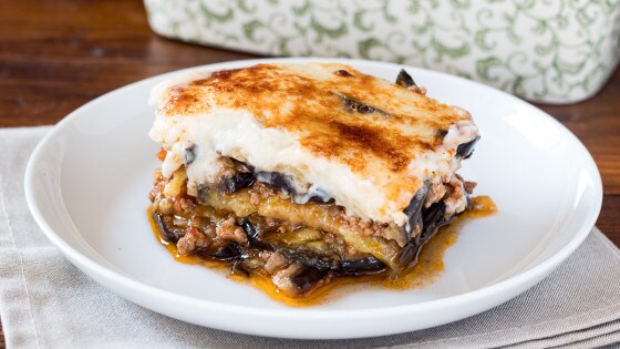 Moussaka greco tipico