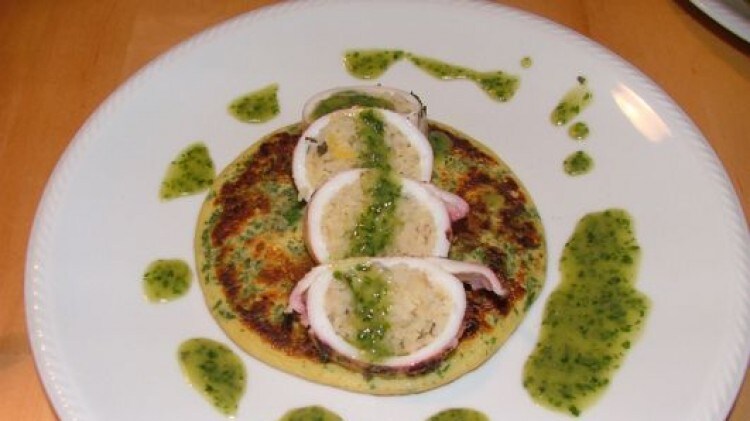 Calamari ripieni di bulgur