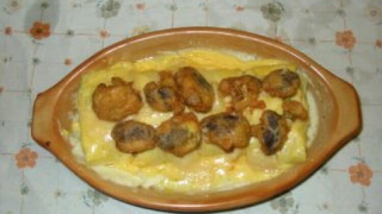Mini rollè di cavolfiore gratinati al parmigiano