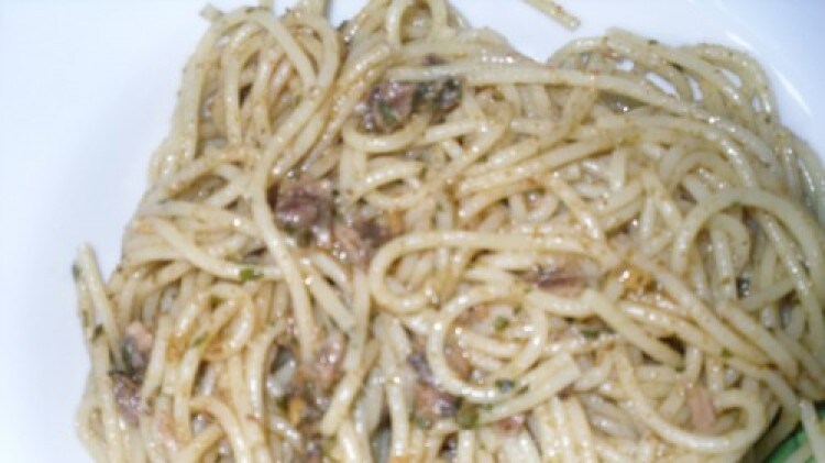 Pasta con la bottarga