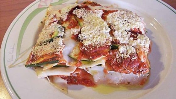Lasagne alle zucchine e ricotta