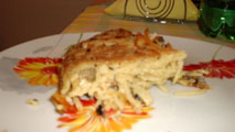 Frittata 'e vermecielle a' cafona