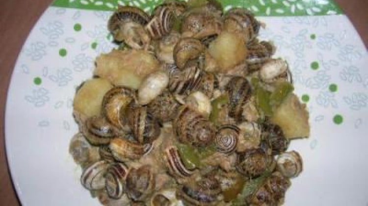 Lumache con patate e tonno