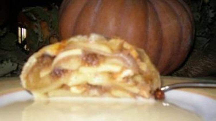 Strudel di mele di xannax