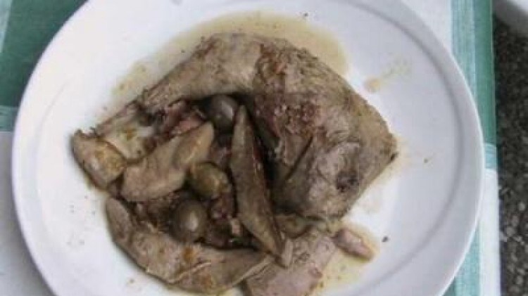 Fagianella con funghi e olive