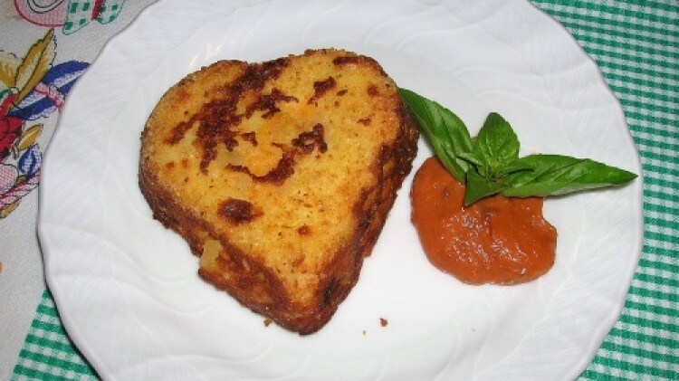 Sformatini di patate con sorpresa