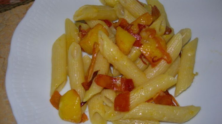 Garganelli speck e patate