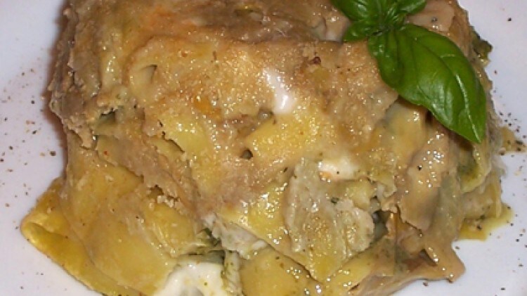 Tagliatelle affumicate ai carciofi