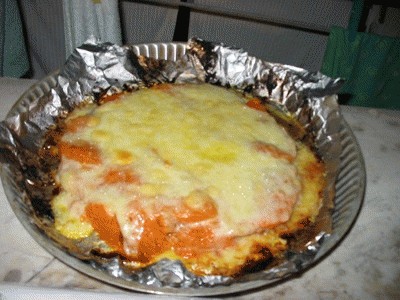 Polenta a fette in forno