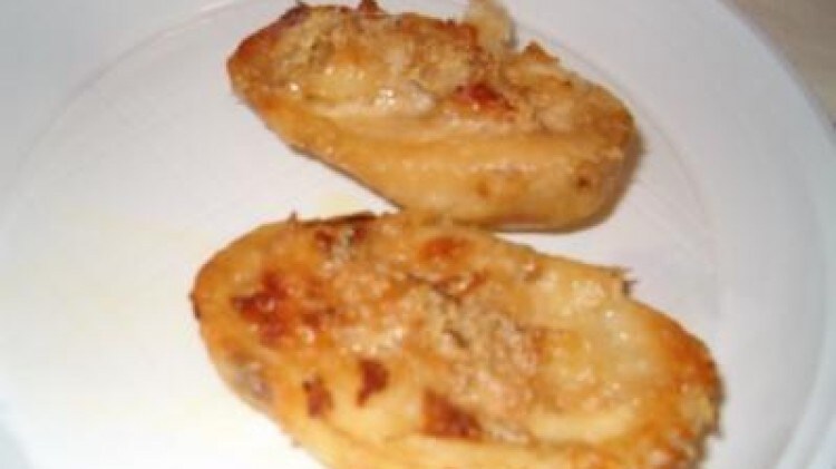 Patate a barchetta ripiene