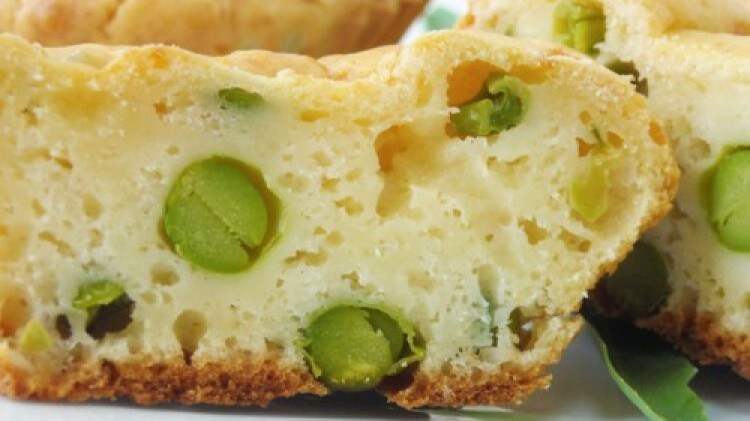 Muffins ai piselli