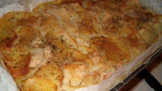 Lasagna di patate al forno