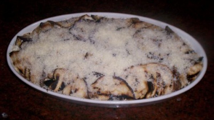 Melanzane parmigiano versione light