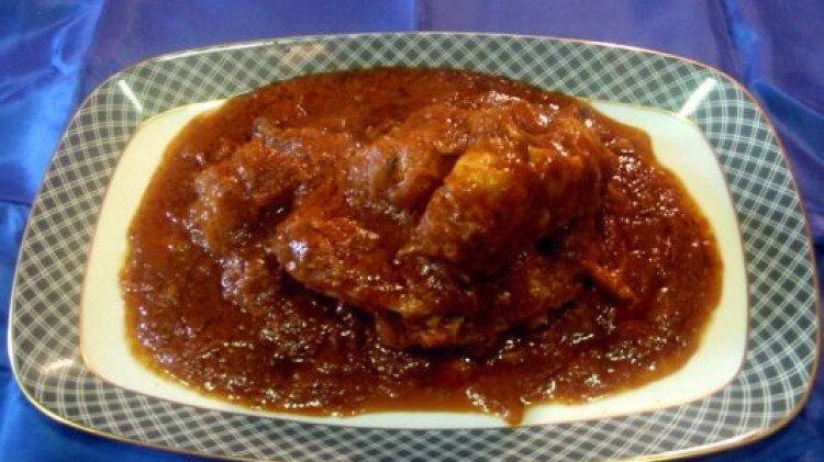Coniglio alla crema di basilico