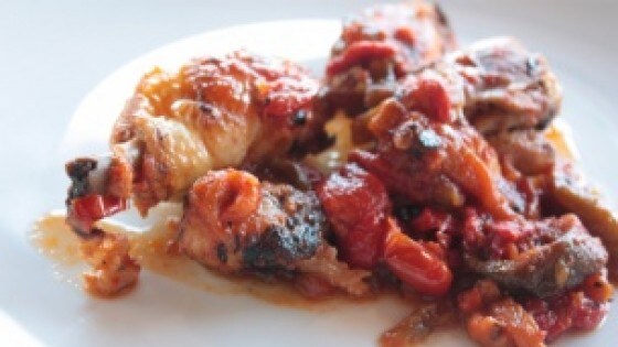 Pollo con i peperoni di mamma mia