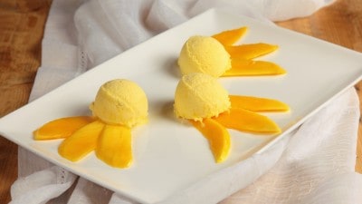 Gelato al mango