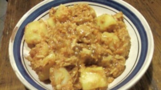 Baccalà e patate all'aretina